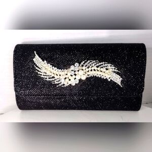 Rhinestone Blinged Evening Bag